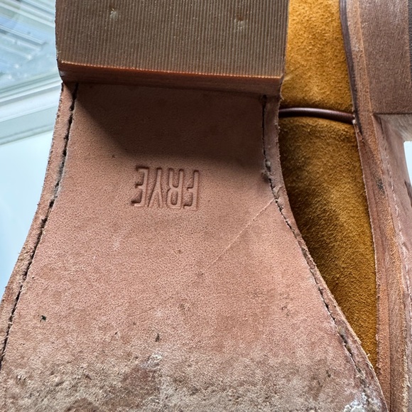 Frye Dark Brown Leather Boots - Picture 9 of 9